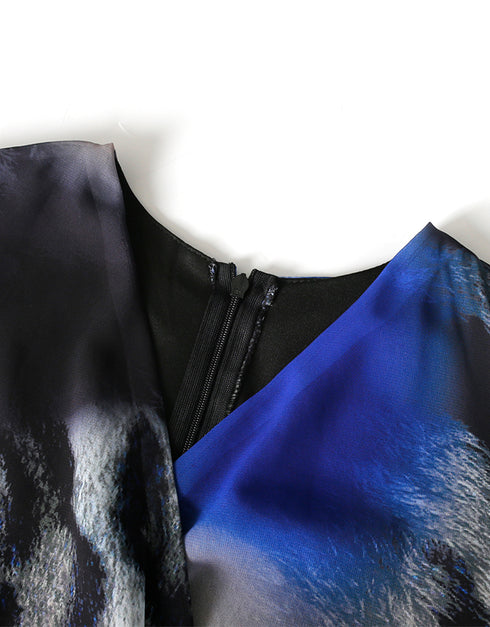 Dubai Abaya Kaftan with V-neck