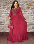 Lotus Sleeve Abaya Dress in Dubai Arabic Caftan Style
