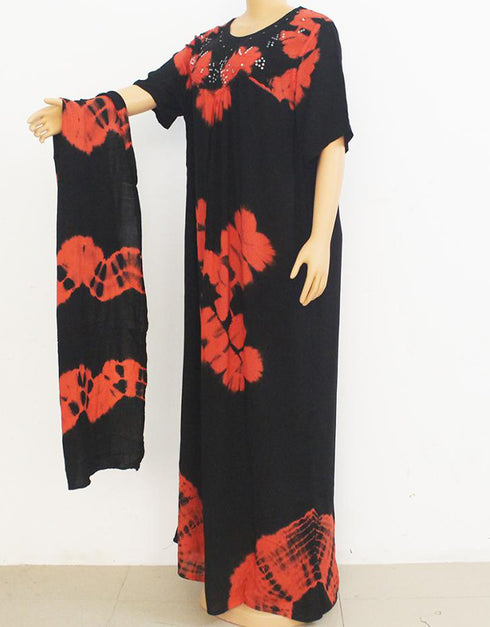 Dubai Maxi Abaya with Long Sleeves for Women