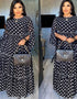 Dubai Maxi African Print Abaya Gowns