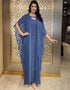Stunning Dubai Abaya with Sequins and Diamonds