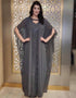 Stunning Dubai Abaya with Sequins and Diamonds