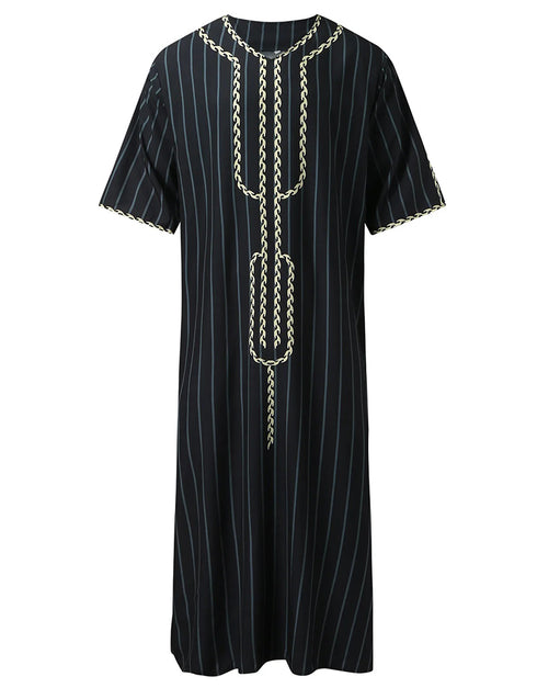 Flowing Comfort: Ethnic Retro Jumpsuit for Muslim Men