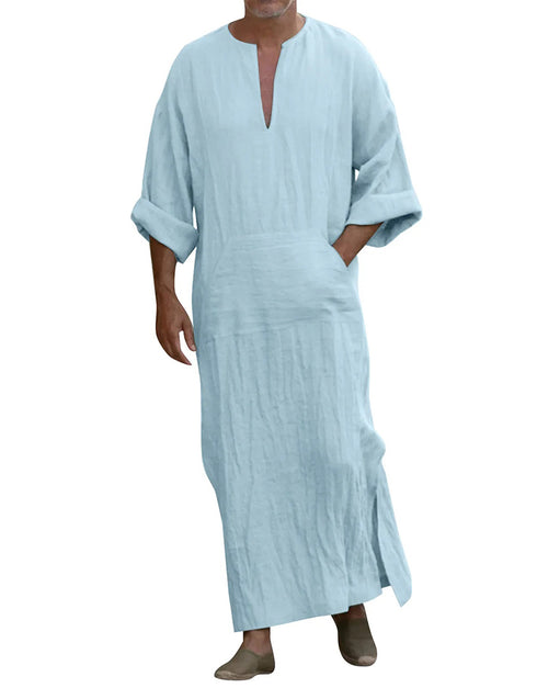 Long and Elegant: Men's Thobes for a Timeless Middle Eastern Look