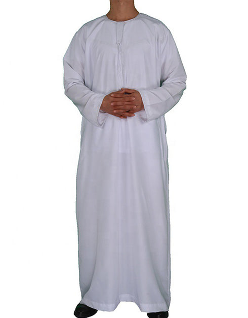 Men's Islamic Long-Sleeved Thobe