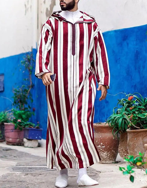 Muslim Men Clothing Kaftan Robes Pakistan Traditional Ethnic Loose Middle East Thobe Kurta Arab Abaya Turkish Dress Dubai Islam