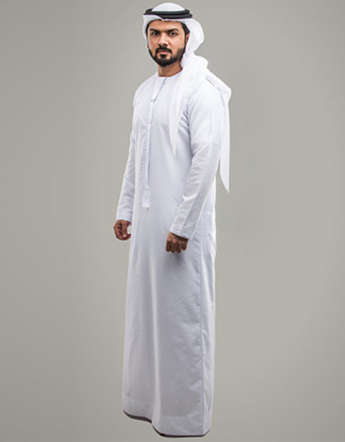 Men's Islamic Long-Sleeved Thobe
