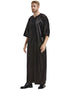 Woven with Heritage: Mid-Sleeve Jumpsuit with Ethnic Muslim Touches
