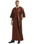Woven with Heritage: Mid-Sleeve Jumpsuit with Ethnic Muslim Touches