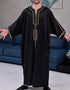 Flowing Comfort: Ethnic Retro Jumpsuit for Muslim Men