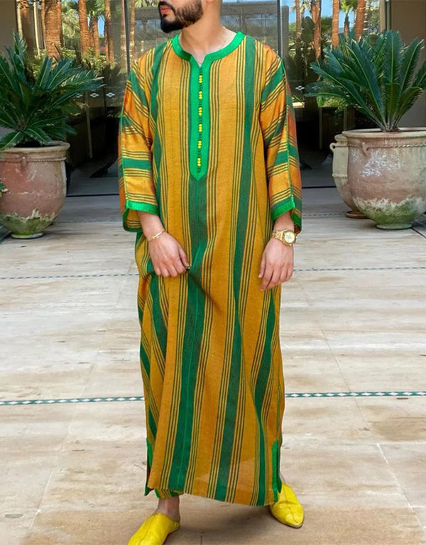 Elegant Islamic Attire: Embrace Comfort in Loose Jubba, Thobe, and Abaya Styles for Muslim Men