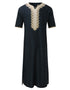 Flowing Comfort: Ethnic Retro Jumpsuit for Muslim Men