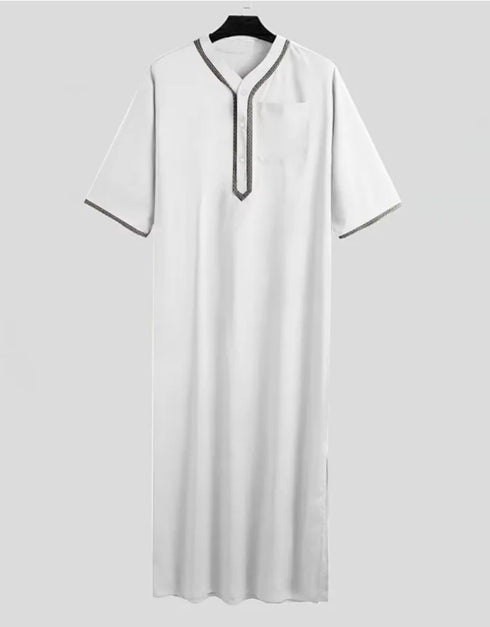 Graceful Ramadan Elegance: Embrace Tradition with Embroidered Long Robes and Kaftan Dresses for Men