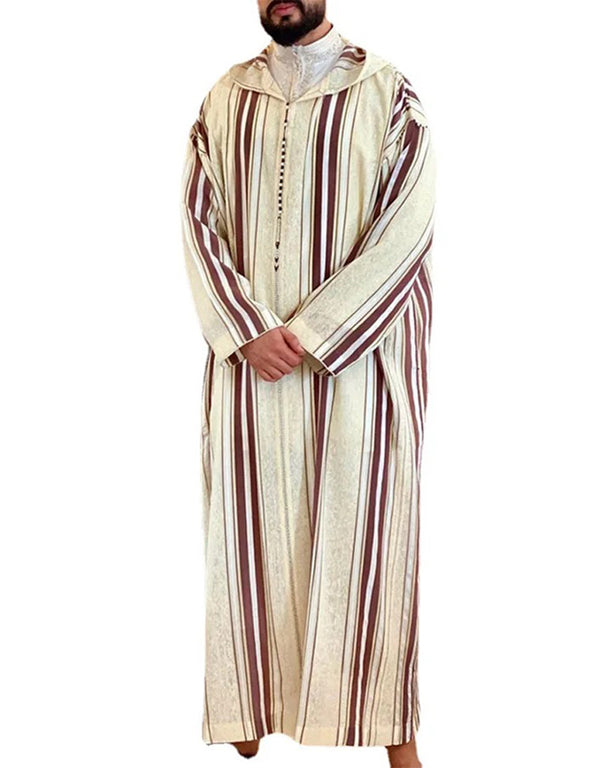 Red Accents for Ramadan: Stand Out in a Stylish Jubba Thobe