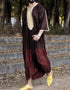 Flowing Comfort: Ethnic Retro Jumpsuit for Muslim Men