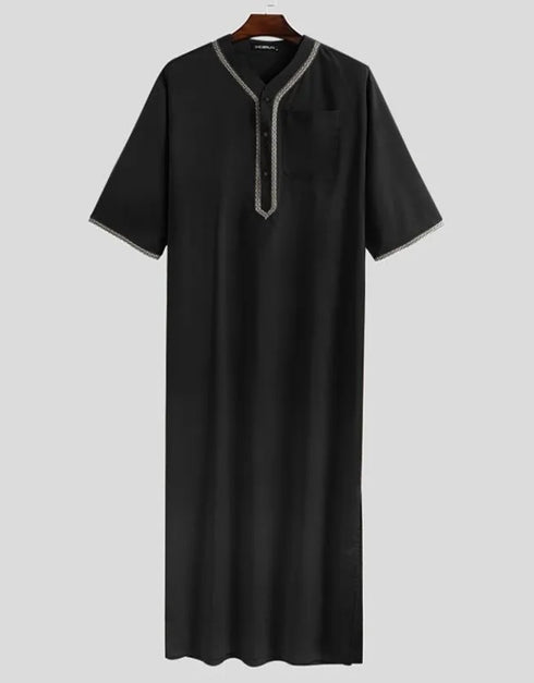 Graceful Ramadan Elegance: Embrace Tradition with Embroidered Long Robes and Kaftan Dresses for Men