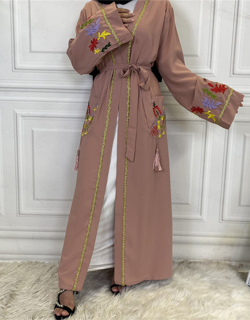 Kaftans Open Beautiful Casual Abaya