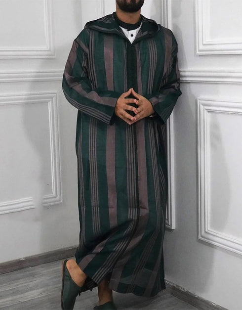 Muslim Men Clothing Kaftan Robes Pakistan Traditional Ethnic Loose Middle East Thobe Kurta Arab Abaya Turkish Dress Dubai Islam