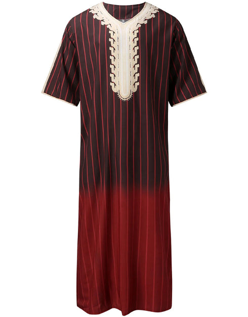 Flowing Comfort: Ethnic Retro Jumpsuit for Muslim Men