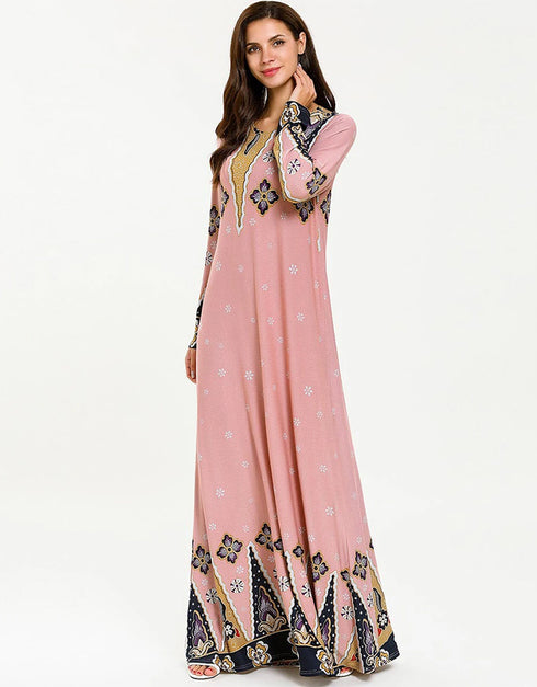 Ethnic Elegance: Where Tradition Meets Style in Printed Abayas