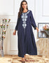 Sunset Hues Abaya: A Tapestry of Fall Colors in Casual Chic Style