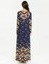 Flowing Elegance: Printed Wave Abayas from Dubai