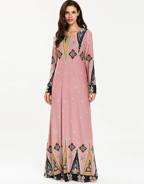 Ethnic Elegance: Where Tradition Meets Style in Printed Abayas
