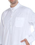 Men's Long Sleeves Crew Neck Islamic Solid Color Thobe