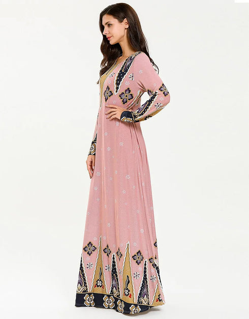 Ethnic Elegance: Where Tradition Meets Style in Printed Abayas