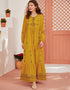 Flowing Embroidered Abaya: A Touch of Elegance