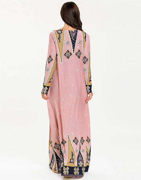 Ethnic Elegance: Where Tradition Meets Style in Printed Abayas
