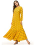 Dots and Drapes: A Dubai Abaya with a Global Flair