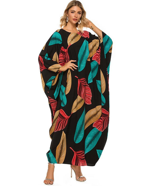 Leaf Dance Abaya: Loose and Lovely in Bohemian Style