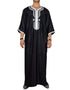 High Quality Casual Jubba Thobe in Grey Black
