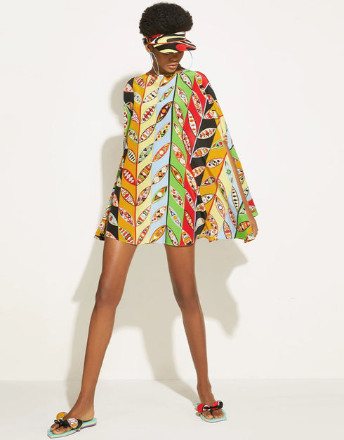 Multi Korean Bsy Kaftan