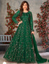 Green Net Anarkali Anarkali