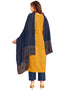 Yellow Cotton Pant Suit Salwar Kameez