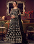 Black Premium Net Chudidar Anarkali