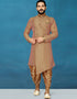 Chiku Kurta Dhupion Art Silk Dhoti