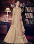 Heavy Designer Wedding Wear Salwar Suit Rodeo Dust Handloom Silk Pant Anarkali Close-up View