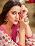 Pink Chanderi Cotton Chudidar Salwar Suits Closure View