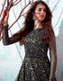 Black Net Anarkali Suit