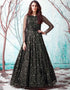Black Net Anarkali Suit