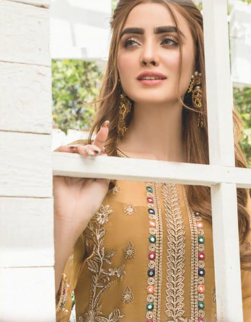 Musterd Butterfly Net Pant Salwar Suits Closure View
