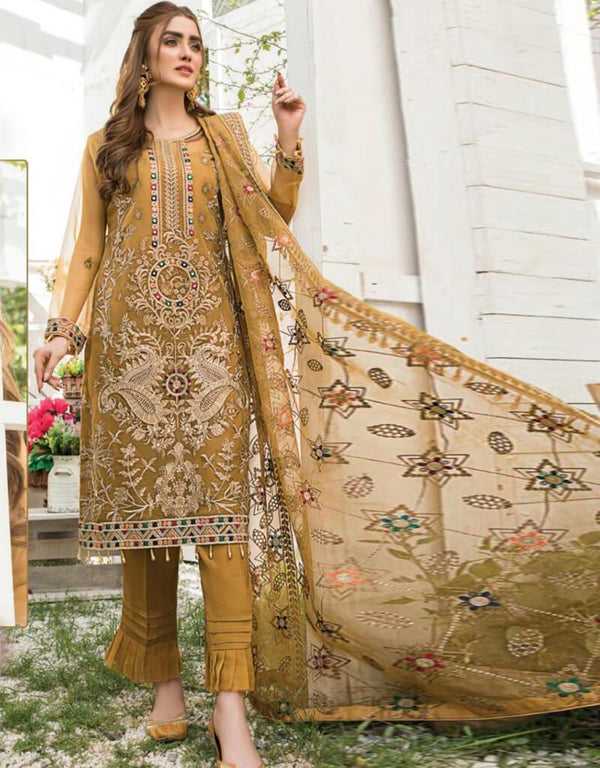 Musterd Butterfly Net Pant Salwar Suits