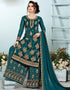 Light Blue Soft Georgette Palazzo Suits