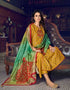 Musterd Tussah Silk Pant Salwar Suits Closure View