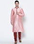 Light Pink Kurta Dhupion Silk Chudidaar