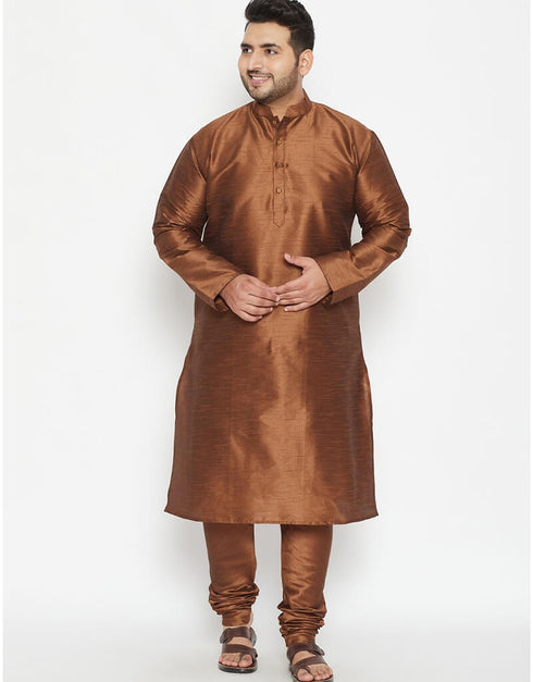 Chiku Kurta Dhupion Silk Payjama