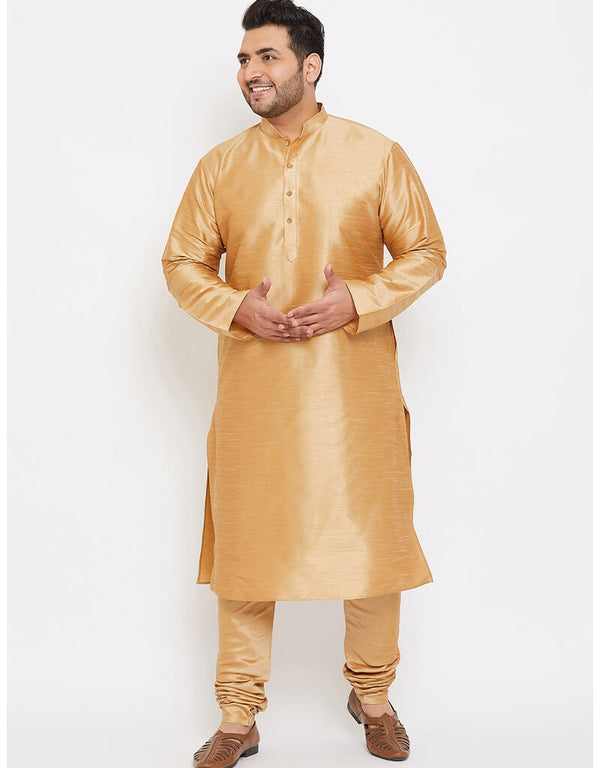 Gold Kurta Dhupion Silk Payjama
